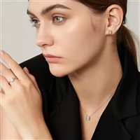 Anneau Gaurosa Femme Fantasy in Argent Moissanite MSR22052406 - MSR22052406_15